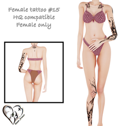 Female tattoo #15 project image