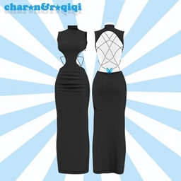 [charon&roqiqi]Butterfly Backless Long Dress project image