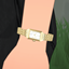 Gold Stylish watch logo