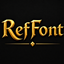 RefFont logo