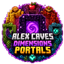 Alex's Caves Dimension Portals logo