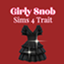 [babybeesims] Girly Snob | Trait Mod / Translation CHT by HappyKarasu logo