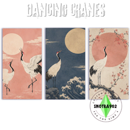 Dancing Cranes logo
