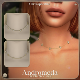 Andromeda Necklace Set - Diamond-Studded Star Charm Necklaces project image