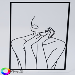 Elysian Muse Line Art  project image