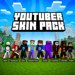 Legendary Minecraft YouTuber Skins logo