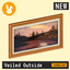 Raster Rabbit: Daily Drop - Veiled Outside | SILENT PAUSES Landscape Collection (3 New Paintings) logo