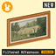 Raster Rabbit: Daily Drop - Filtered Afternoon | SILENT PAUSES Genre Collection (3 New Paintings) logo
