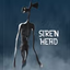 HORROR -  Echoes In The Pines - Siren head  (horror) logo