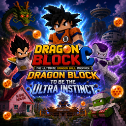 Dragon Block To be the Ultra Instinct logo