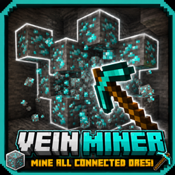 Vein Miner Addon By Quan Cube project image
