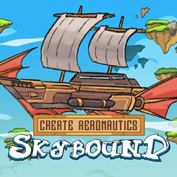 Create Aeronautics - Skybound | Create Aeronautics & Create Addons with Quests logo