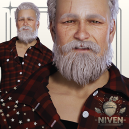 Facial Hair 02 - Ruffus Beard  logo