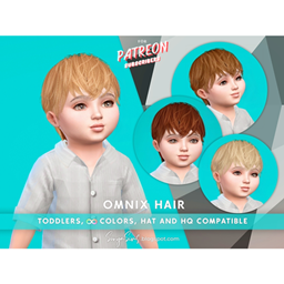 SONYASIMS - Omnix Hair for Males (Toddlers) project image