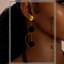 Akay Celine earrings logo