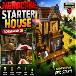 Hardcore Starter Survival House (Achievements ON) project image