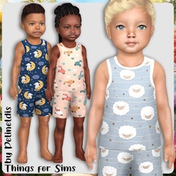 Toodler Sheep Pajamas Top project image