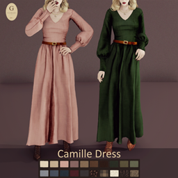 Camille Long Dress project image