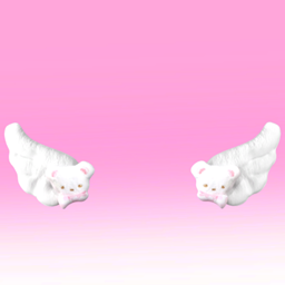 【SUSHI77】S264 Bear Angel Hair Clip logo