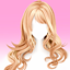 【 SUSHI77 】 S259 Large Wave Eye Covering Hair logo