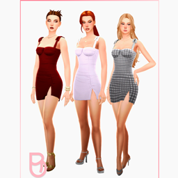 Woman Short Dress - Miss - Version 1 project image