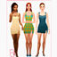 Woman Short Dress - Minnie - Version 1 logo