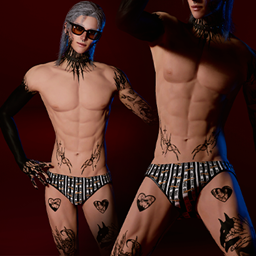 Anime tattoo for male project image