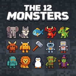 The 12 Monsters logo