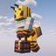 Humanoid Bee Model & Quark LGBT Compat logo
