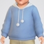 casteru Bunny Hoodie (Infants Conversion) logo