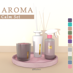 Kaziecc ~ Aroma Calm Set - Incense, Candle & Spray Clutter | Spa Decor project image