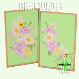 Green Flowers project image