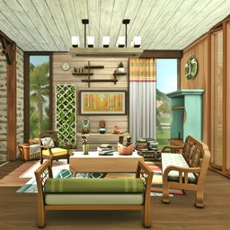 Tropical  Home 1 - Living Room project image