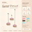 SuNian_Donut pendant light（S,M,L） logo