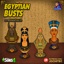 Egyptian busts by Jochi project image
