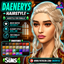 Daenerys hairstyle by Jochi logo