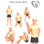 Male poses #16 logo