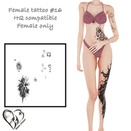 Female tattoo #16 project image