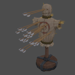 Straw Dummy for Archery By Serinion | Chinese Translation project image