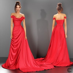 Floor Sweeping Gown project image