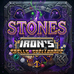 Iron's Spells 'n Spellbooks x Stones Compat: Reagents, Ruin & Progression by Karl Karlmann project image