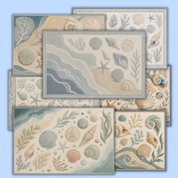 Shoreline Serenity - Tidal Rug Collection project image