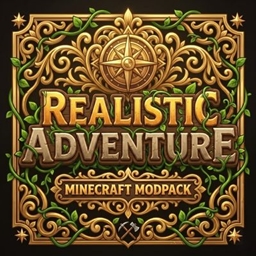 Realistic adventure horror logo