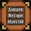 SimpleRecipeInjector logo