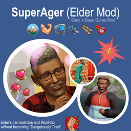 SuperAger (Base Game "Elder Sim" Mod) project image