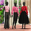 Mauve Dress & Blouse Set logo
