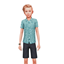 Boy's Coller Shirt logo