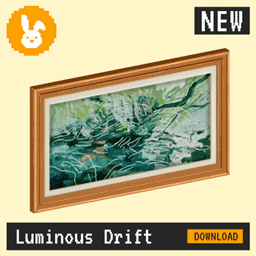 Raster Rabbit: Daily Drop - Luminous Drift | EARLY LIGHT Abstract Collection (3 New Paintings)