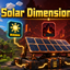 Create Solar Dimension Efficiency logo