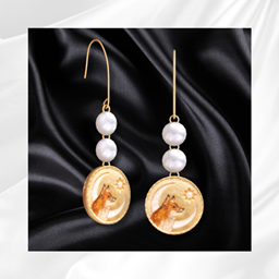 Fox Pearl Earrings project image